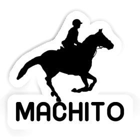 Horse Rider Sticker Machito Image