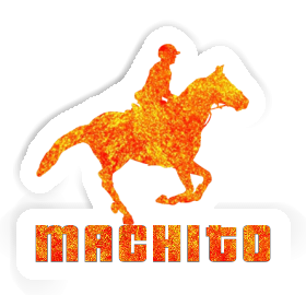 Machito Sticker Horse Rider Image