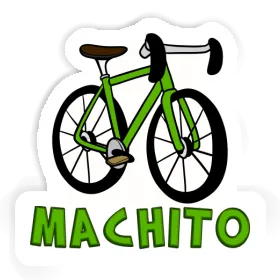 Racing Bicycle Sticker Machito Image