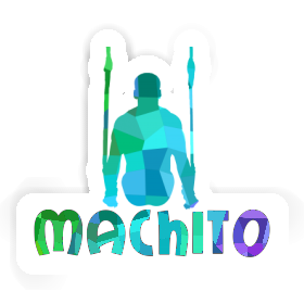 Ring gymnast Sticker Machito Image