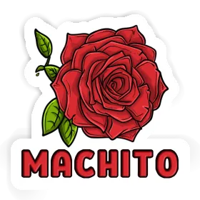 Machito Sticker Rose Image