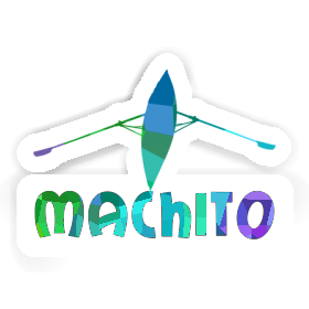 Sticker Rowboat Machito Image