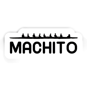 Sticker Rowboat Machito Image