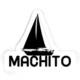 Sailboat Sticker Machito Image