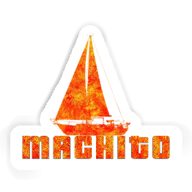 Sticker Machito Sailboat Image