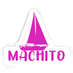 Sticker Machito Sailboat Image