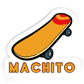 Machito Sticker Skateboard Image