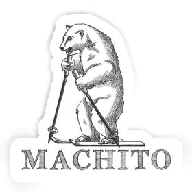 Sticker Skier Machito Image