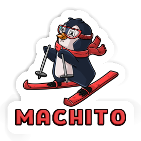 Machito Sticker Skier Image