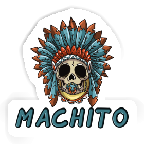 Sticker Machito Baby-Skull Image