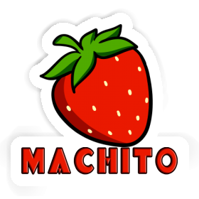 Machito Sticker Strawberry Image