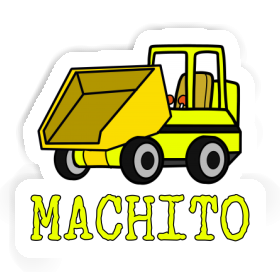 Sticker Front Tipper Machito Image