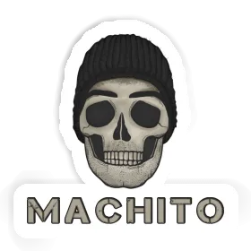 Sticker Skull Machito Image