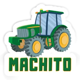 Machito Sticker Tractor Image