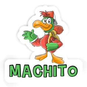 Sticker Hiker Machito Image