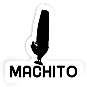 Windsurfer Sticker Machito Image