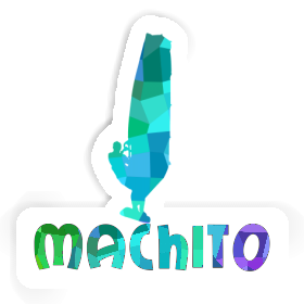 Sticker Windsurfer Machito Image