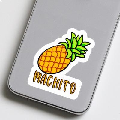 Sticker Pineapple Machito Image