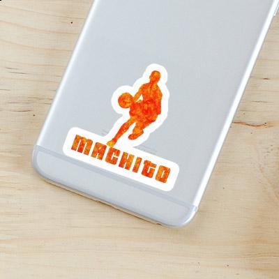 Machito Sticker Basketball Player Notebook Image