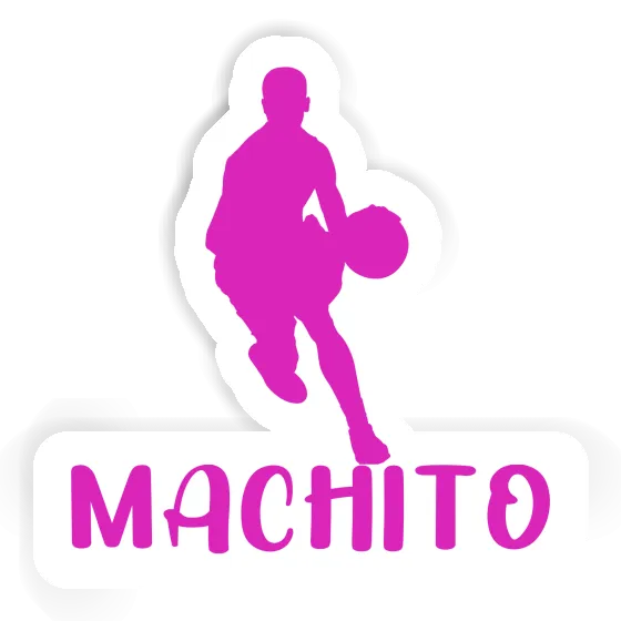 Sticker Machito Basketball Player Laptop Image