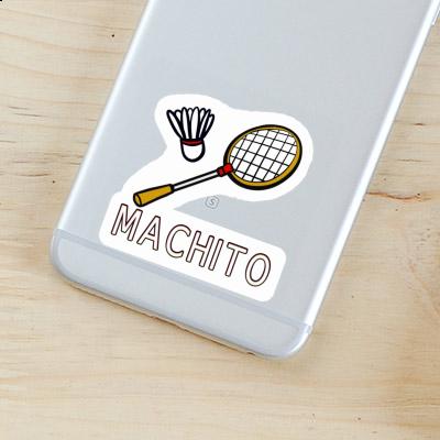 Machito Autocollant Raquette de badminton Gift package Image