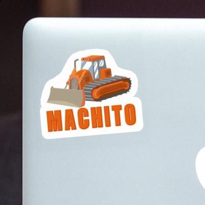 Machito Sticker Excavator Notebook Image