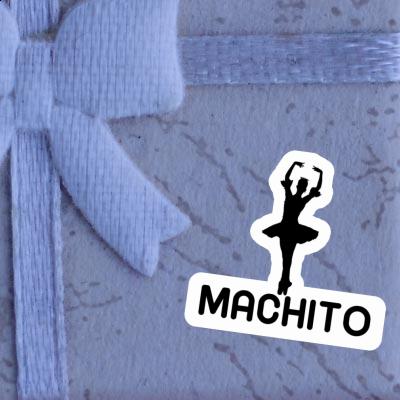 Ballerina Sticker Machito Notebook Image