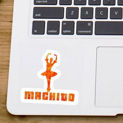 Machito Sticker Ballerina Laptop Image