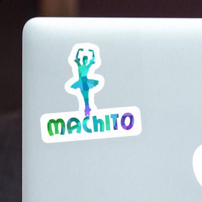 Sticker Ballerina Machito Laptop Image