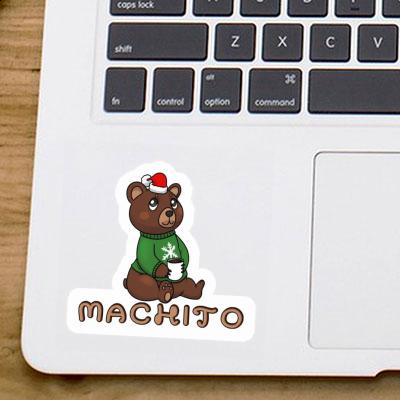 Bear Sticker Machito Laptop Image