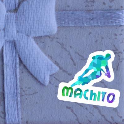 Biker Sticker Machito Notebook Image