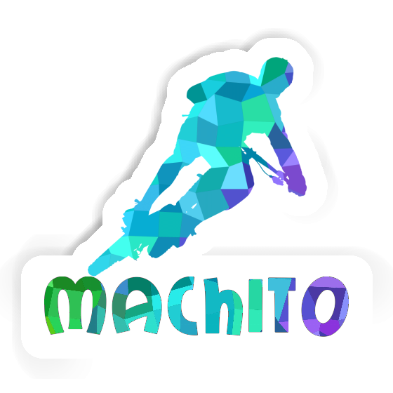 Biker Sticker Machito Image