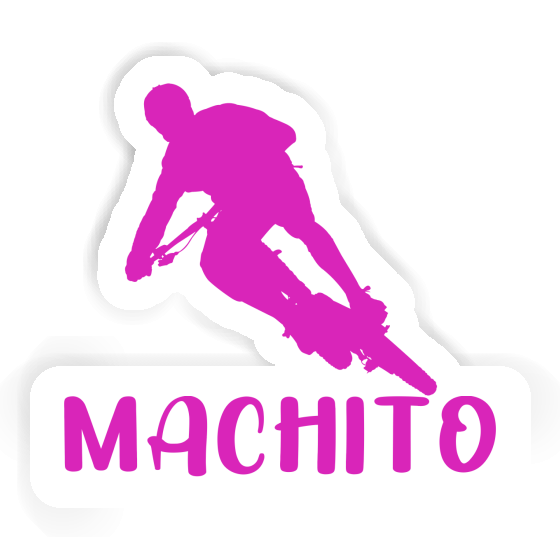 Sticker Biker Machito Image