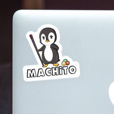 Sticker Machito Billiards Player Laptop Image