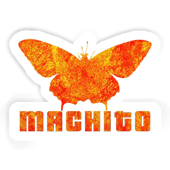 Machito Sticker Butterfly Notebook Image