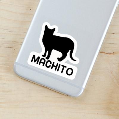 Cat Sticker Machito Notebook Image