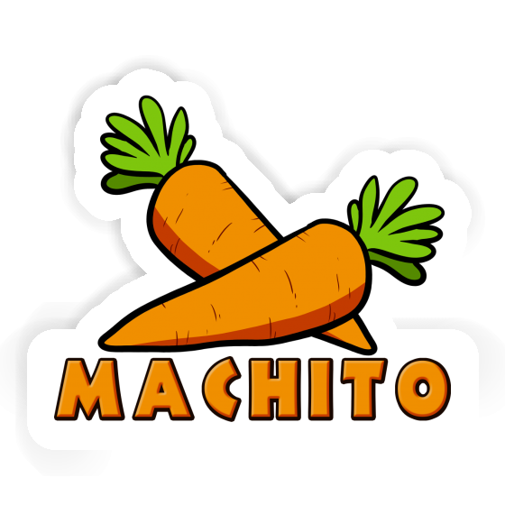 Sticker Machito Carrot Notebook Image