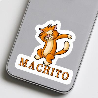 Machito Sticker Dabbing Cat Gift package Image