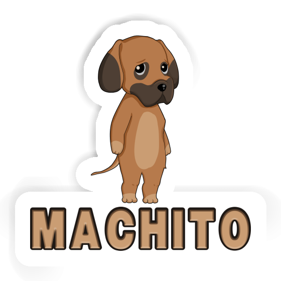 Machito Autocollant Dogue allemand Laptop Image