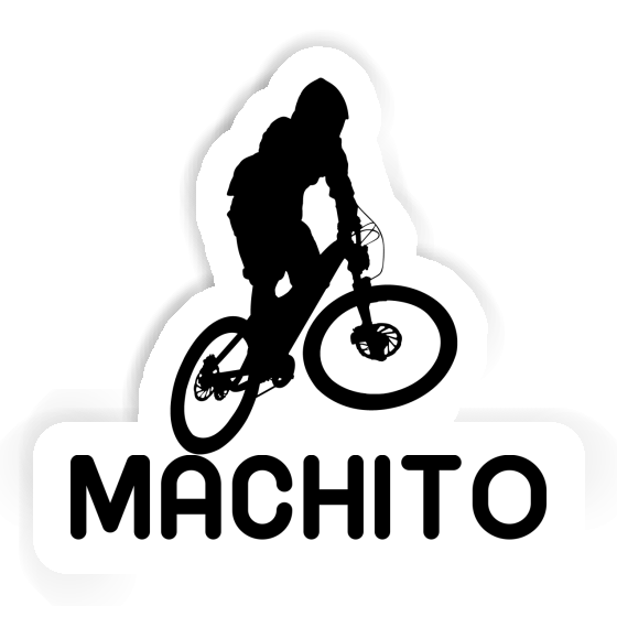 Machito Sticker Downhiller Notebook Image