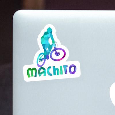 Machito Sticker Downhiller Image