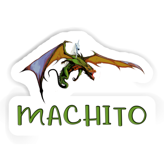 Sticker Dragon Machito Notebook Image