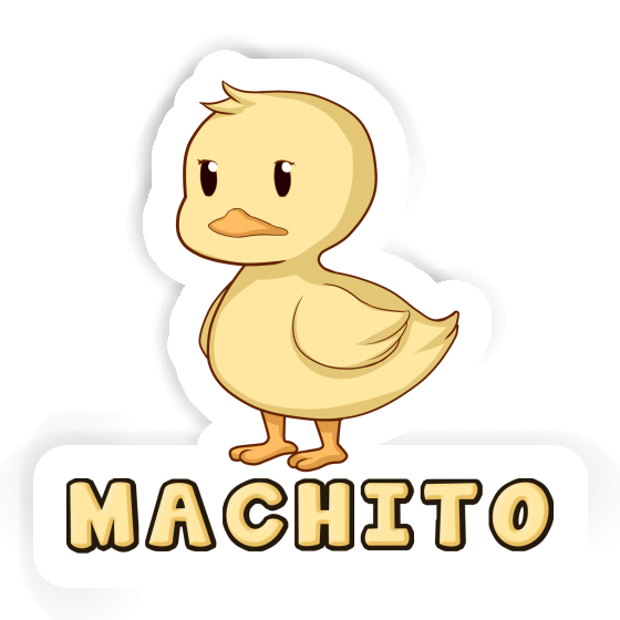 Sticker Machito Duck Notebook Image