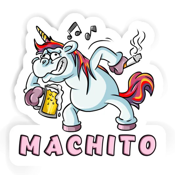 Sticker Machito Unicorn Image