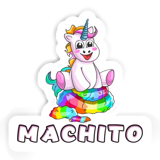 Sticker Machito Baby Unicorn Image