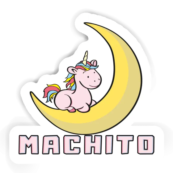 Sticker Unicorn Machito Notebook Image