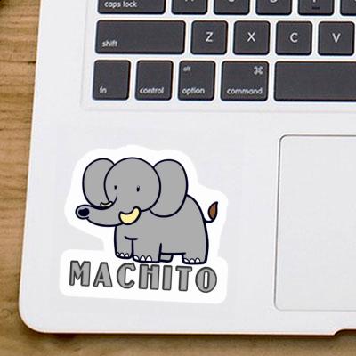 Sticker Machito Elephant Notebook Image