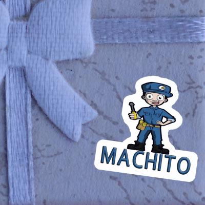 Machito Sticker Electrician Laptop Image