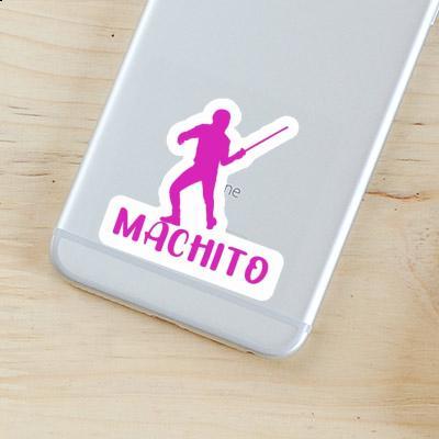 Sticker Fencer Machito Gift package Image