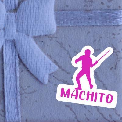 Sticker Fencer Machito Image